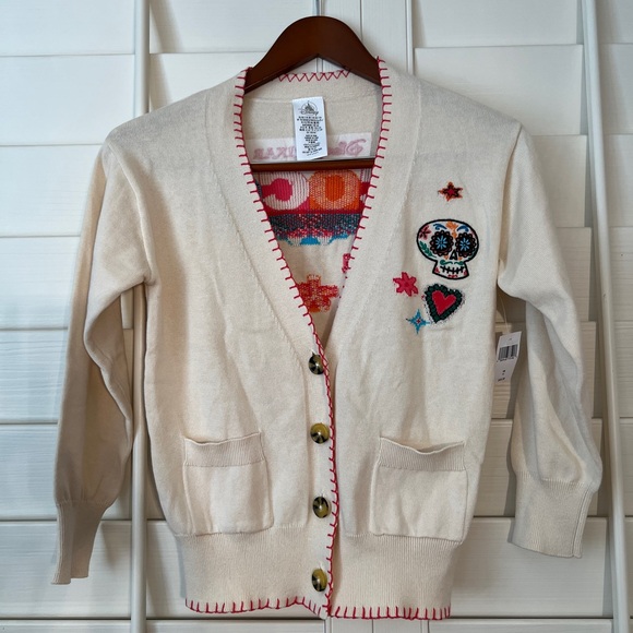 DISNEY PARKS PIXAR COCO Sweater 7/8 NWT - Picture 2 of 15